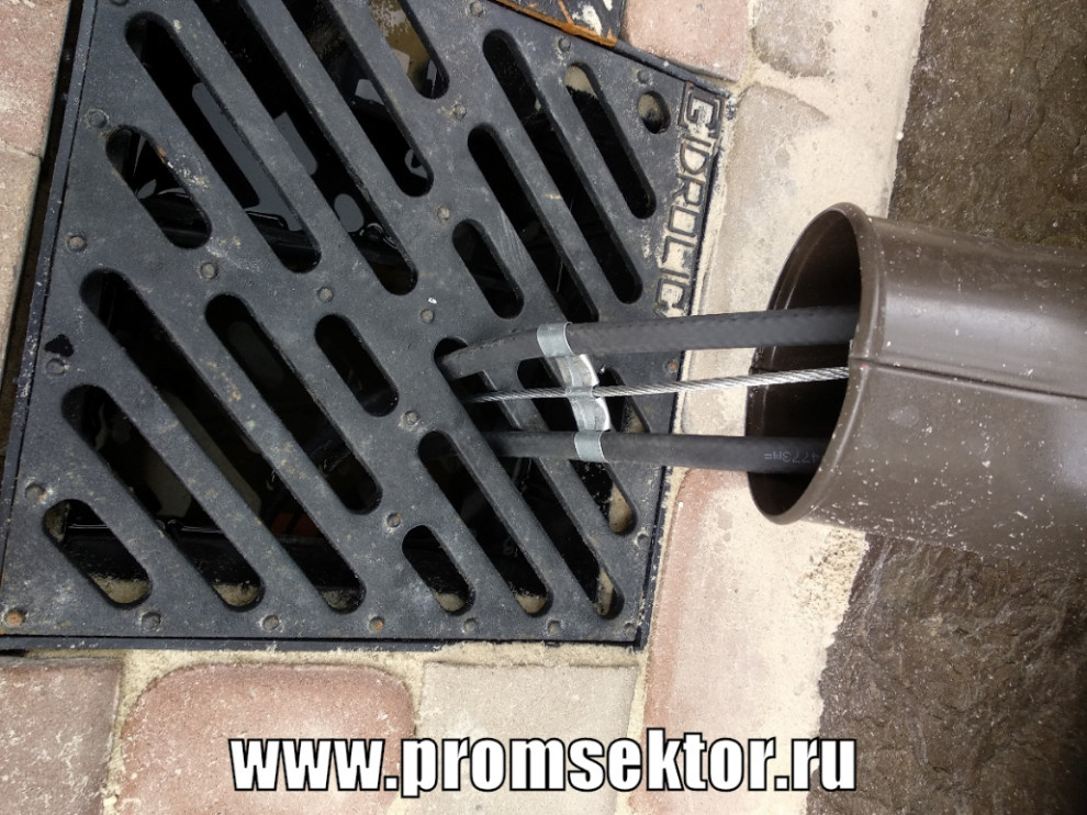 Антиобледенение кровли и водостоков