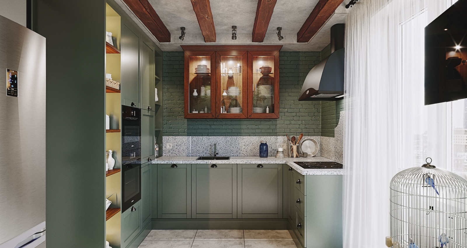 НТВ "ОСИНОЕ ГНЕЗДО: ИНТЕРЬЕР КУХНИ"