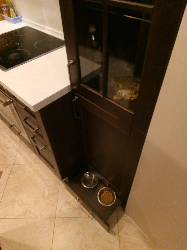 Кухня городская классика из массива дуба для г.Ноябрьска