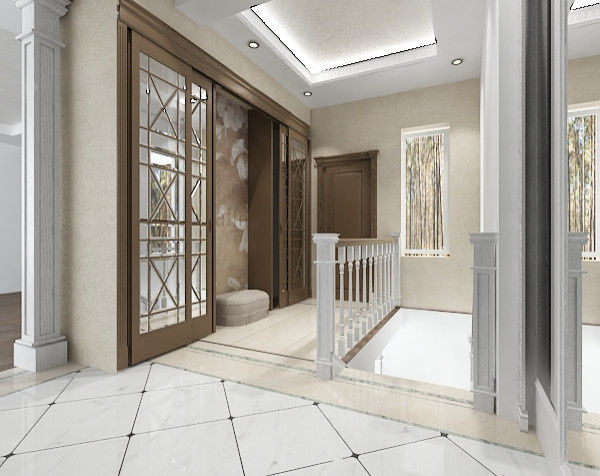 Дом с большой, просторной кухней.