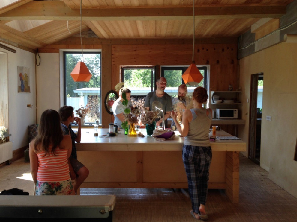 Дом сарай на реке, октябрь 2012/2015 год