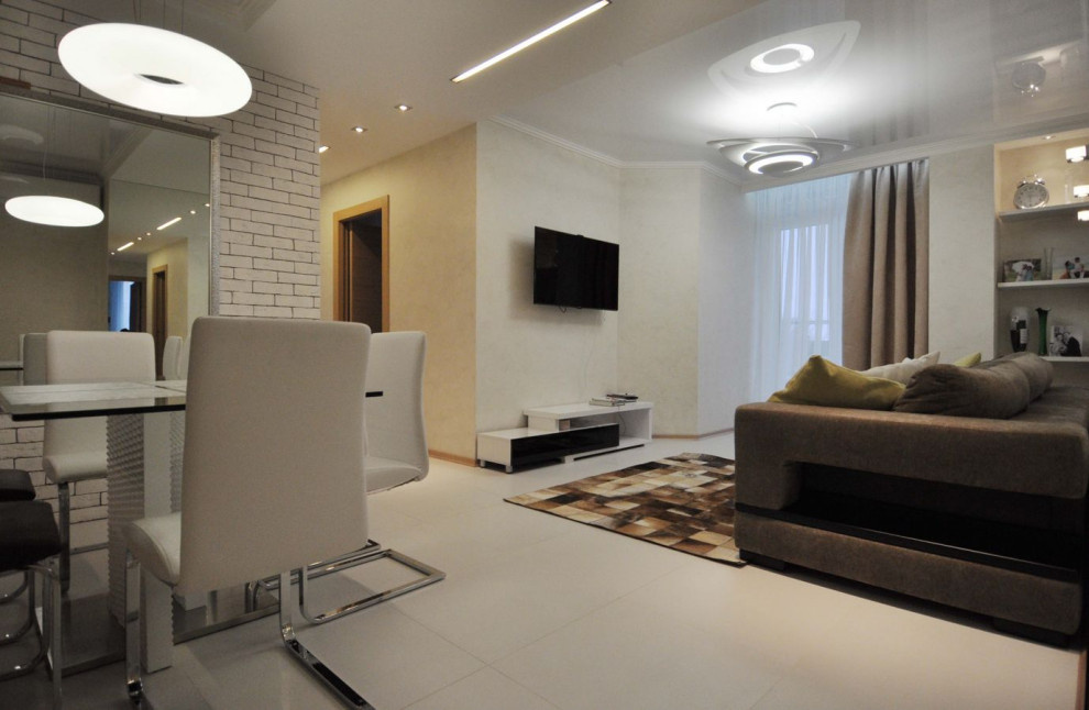 Четырехкомнатная квартира во Флетхаусе