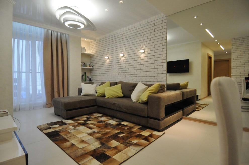 Четырехкомнатная квартира во Флетхаусе