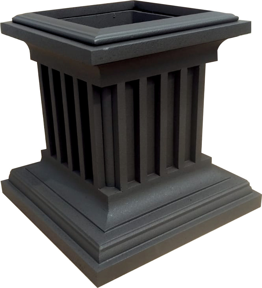 Обложка проекта: Декоративное основание деревянной стойки перголы