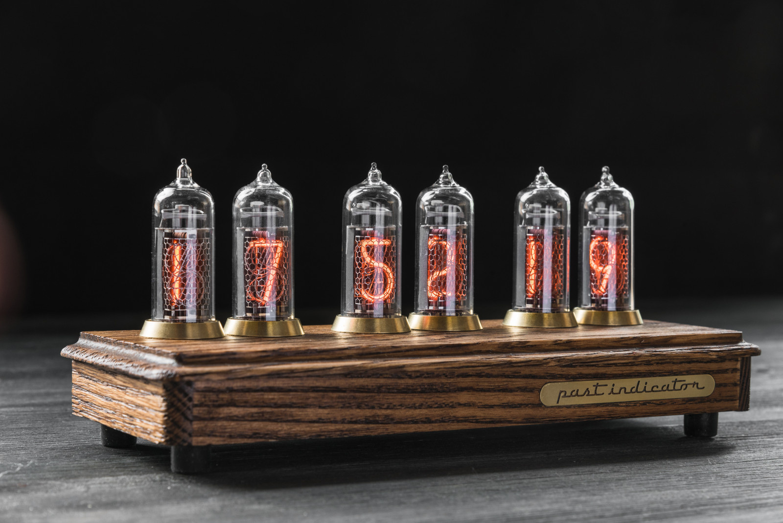 Ламповые часы Восток-2 ясень ( nixie clock )