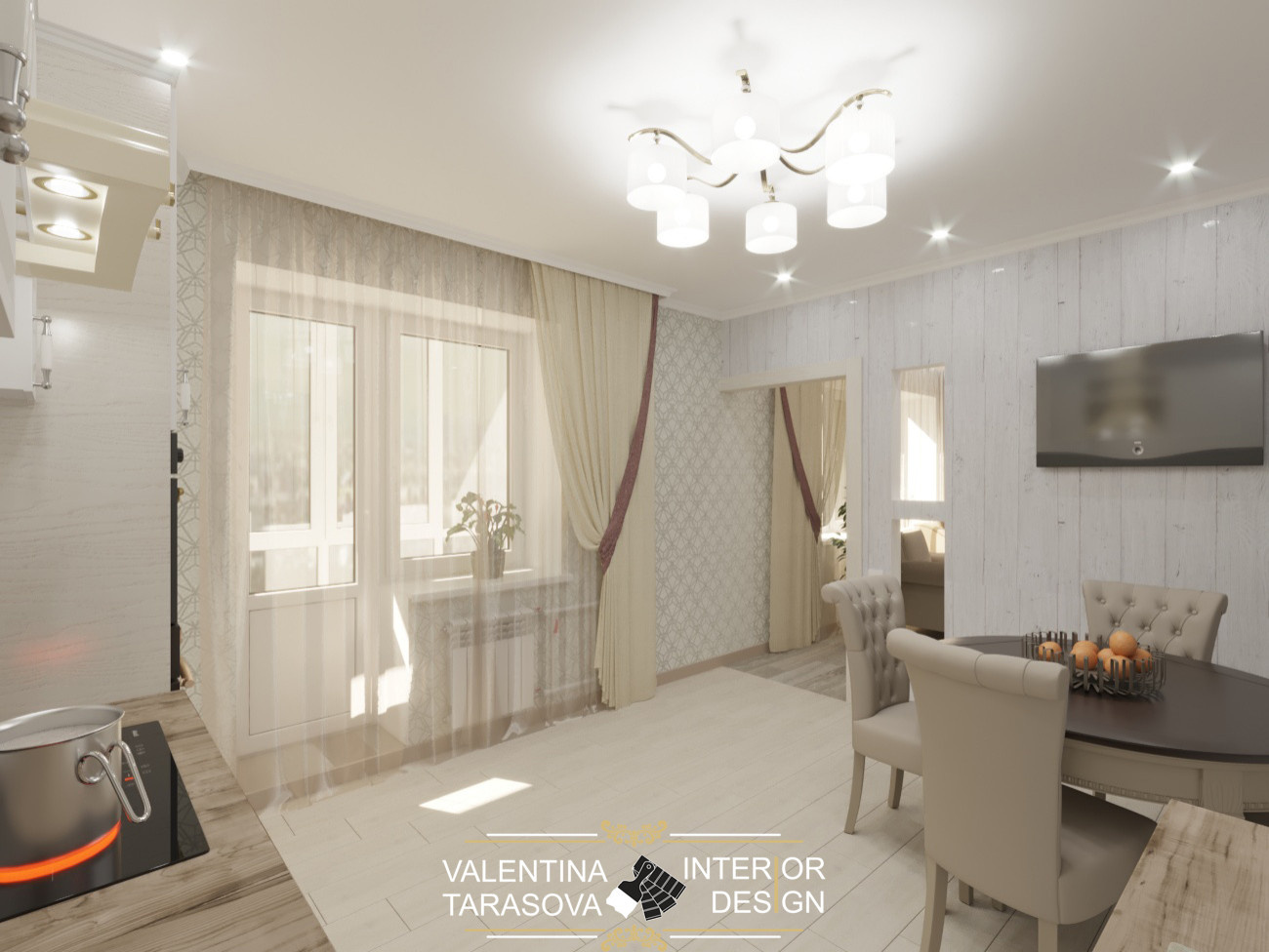 Трехкомнатная квартира 2