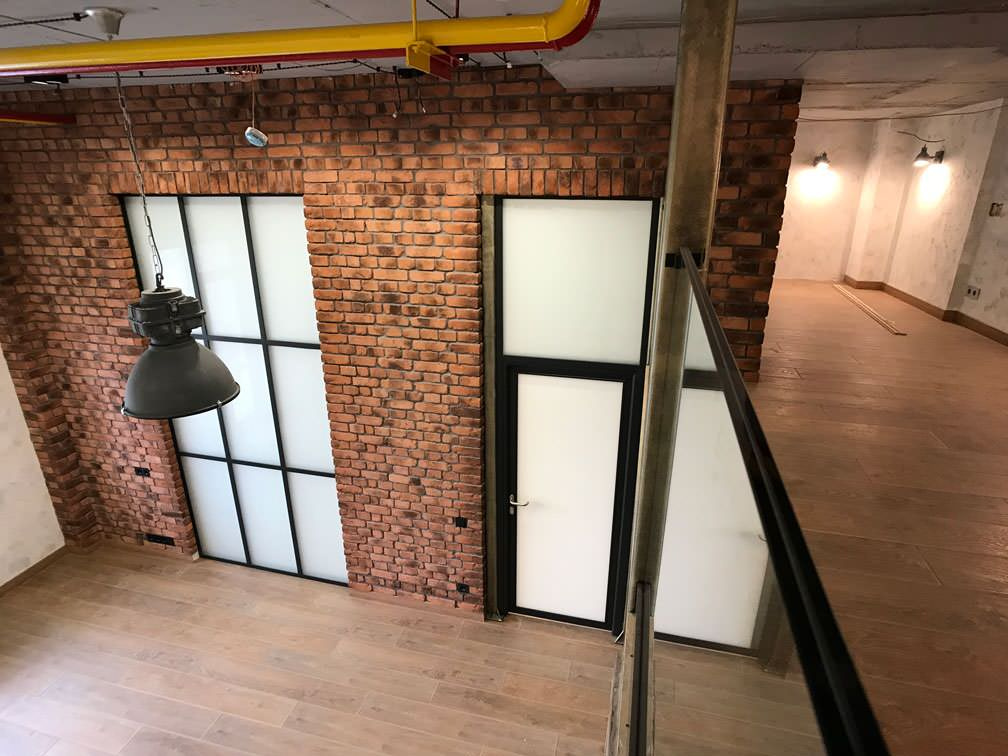 Апартаменты в стиле Лофт. Кирпич БауЭко, коллекция Terracotta