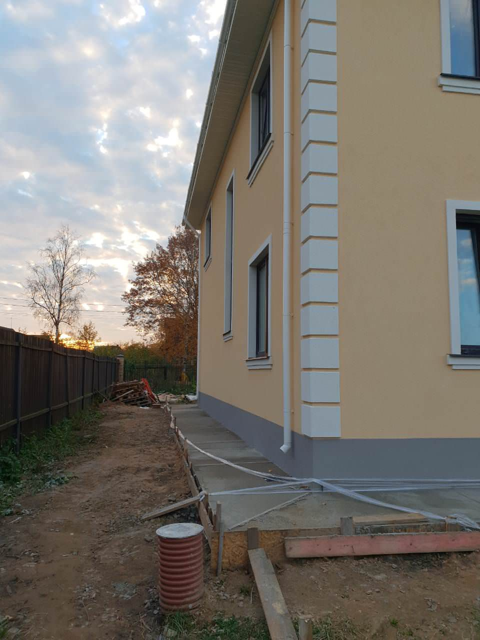 Отделка загородного дома Петродворец