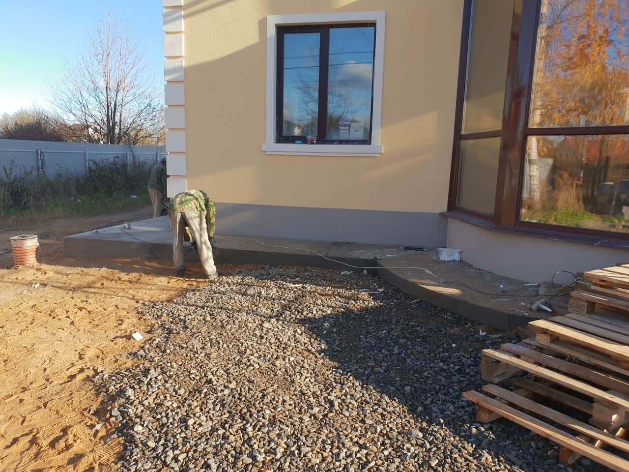 Отделка загородного дома Петродворец