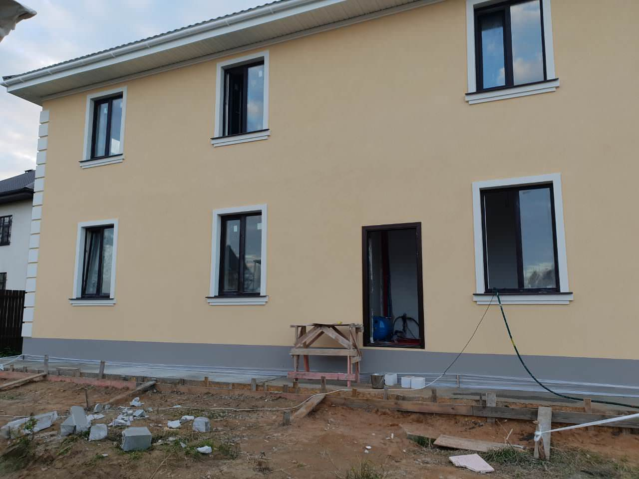 Отделка загородного дома Петродворец