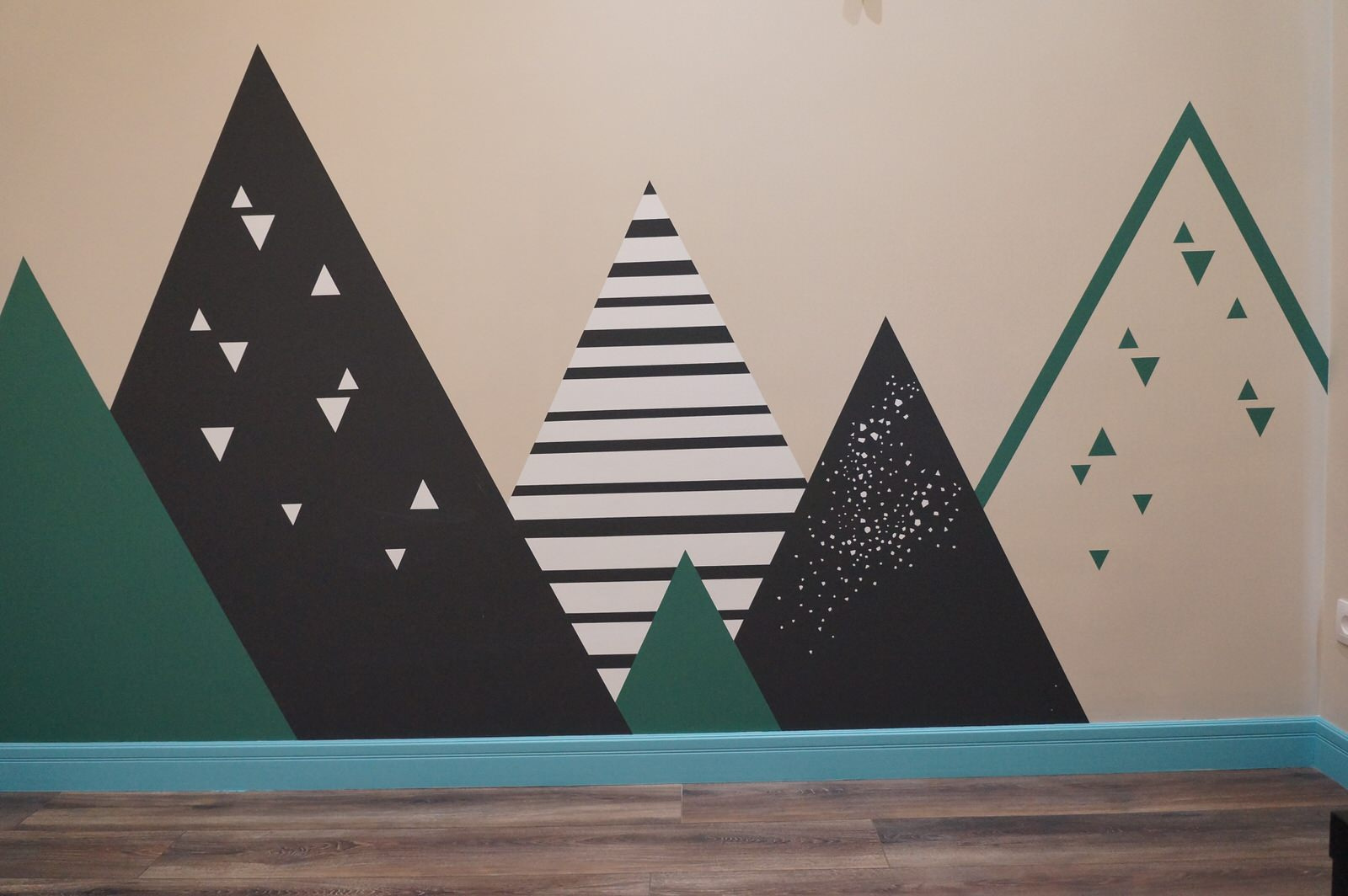 Роспись в детской для мальчика