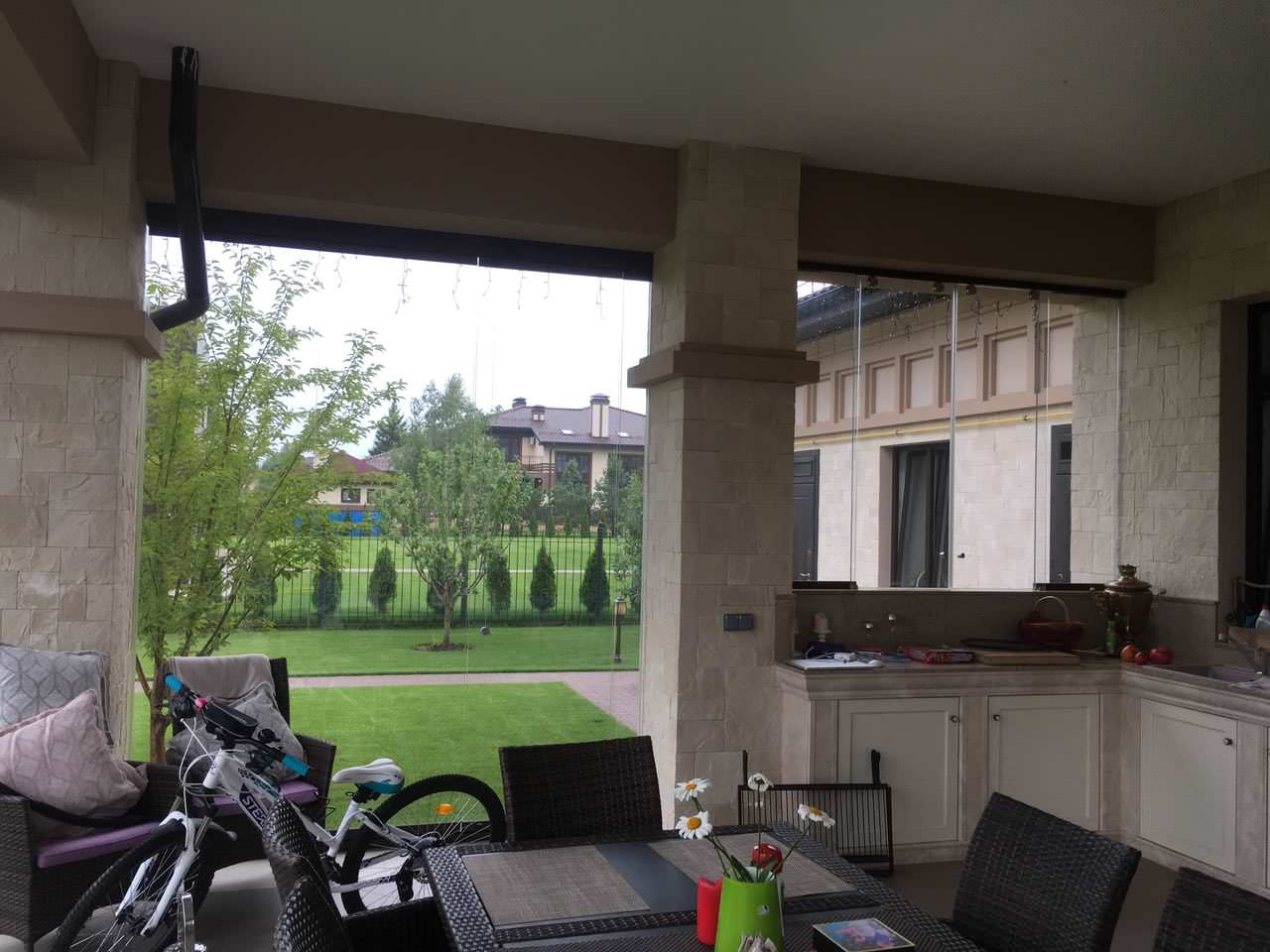 Зона барбекю