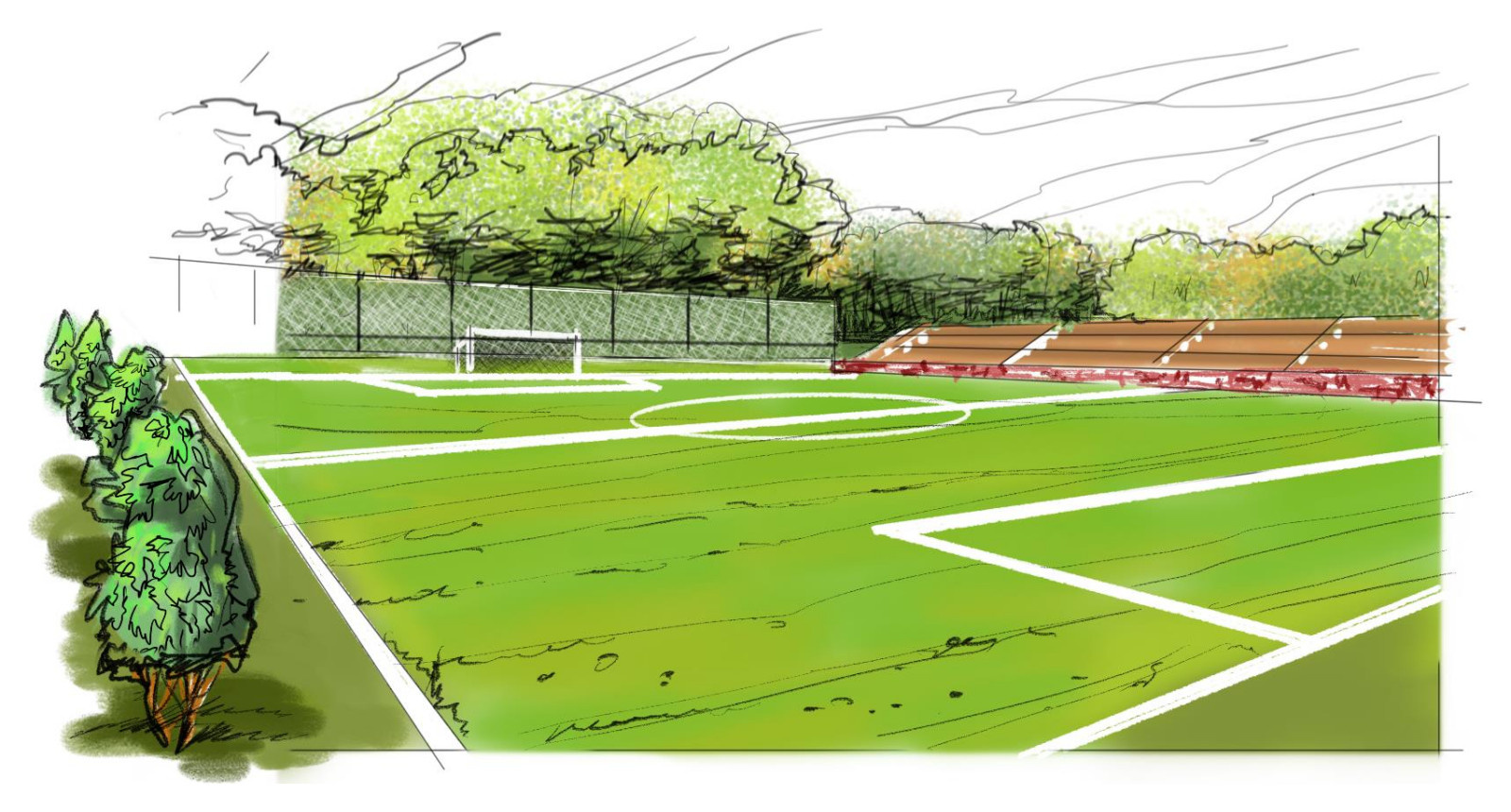 ландшафтный скетчинг