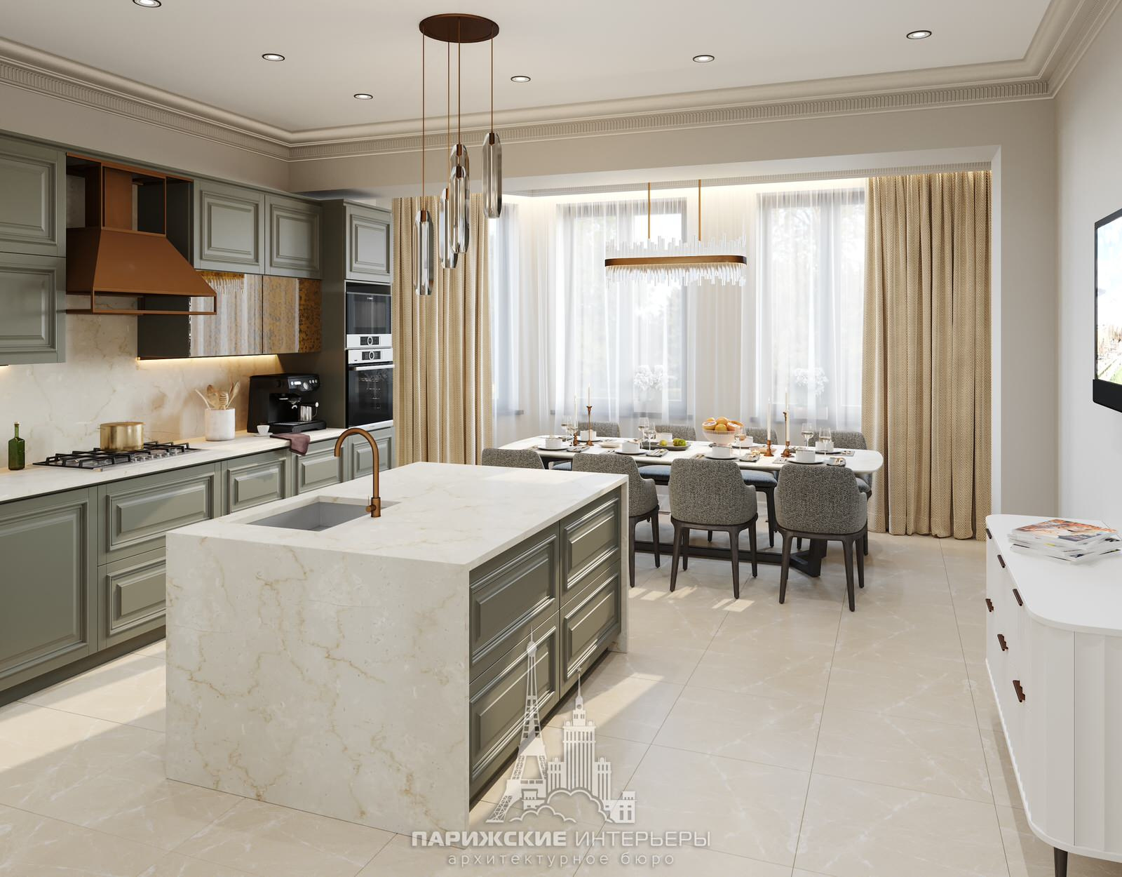 Дизайн интерьера загородного дома