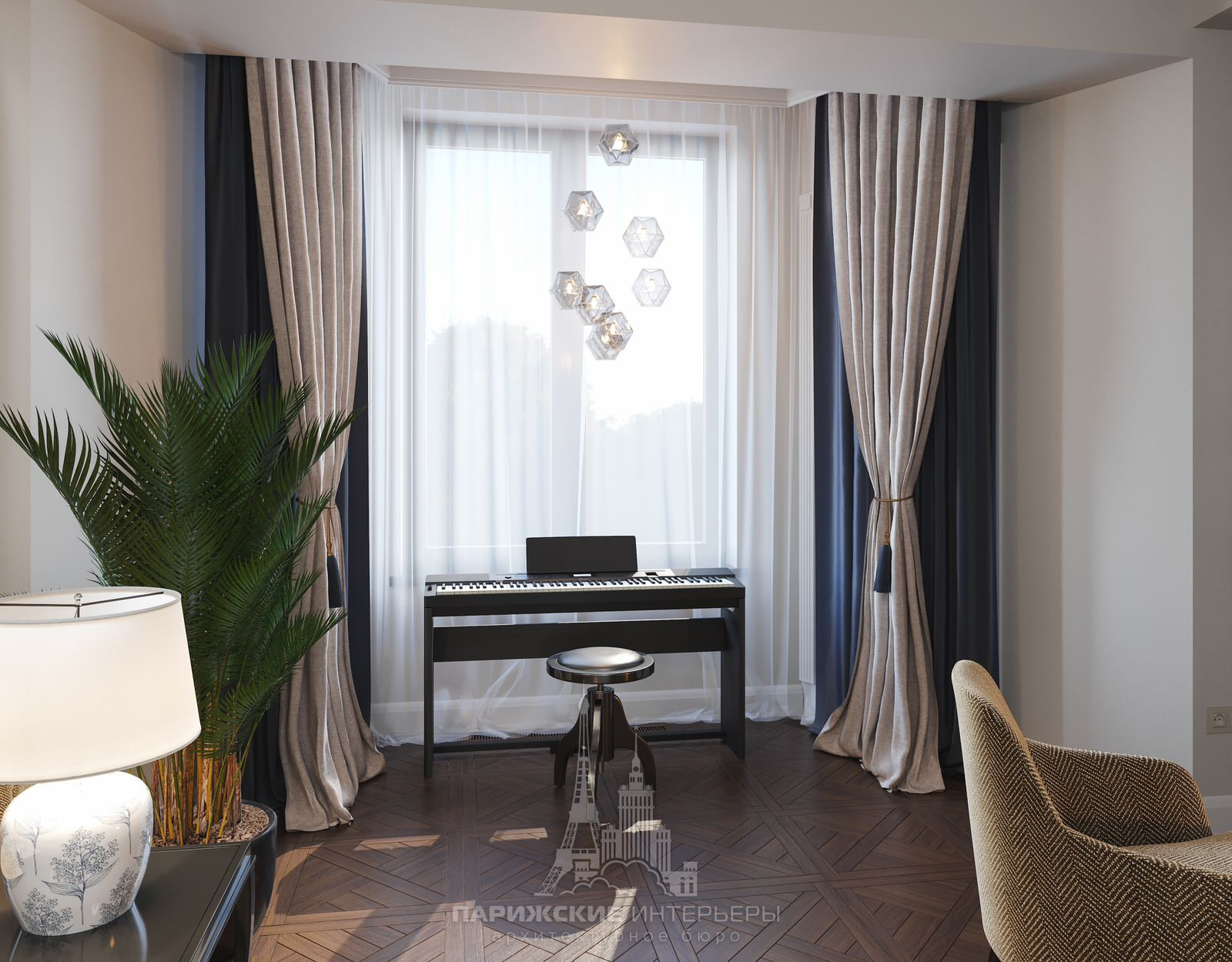 Дизайн интерьера загородного дома