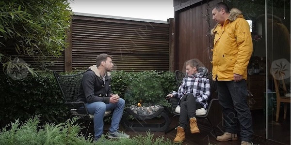 Напольный биокамин Iris Ellipse в телепередаче "Артзона"