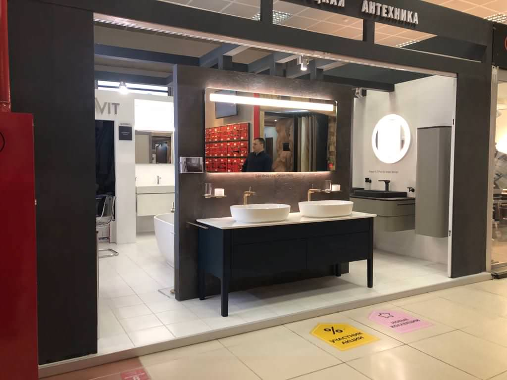 Фото с наших новых монобрендовых зон с Экпостроя ЦДиИ