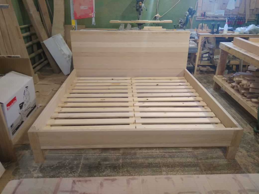 Обложка проекта: Кровать двуспальная