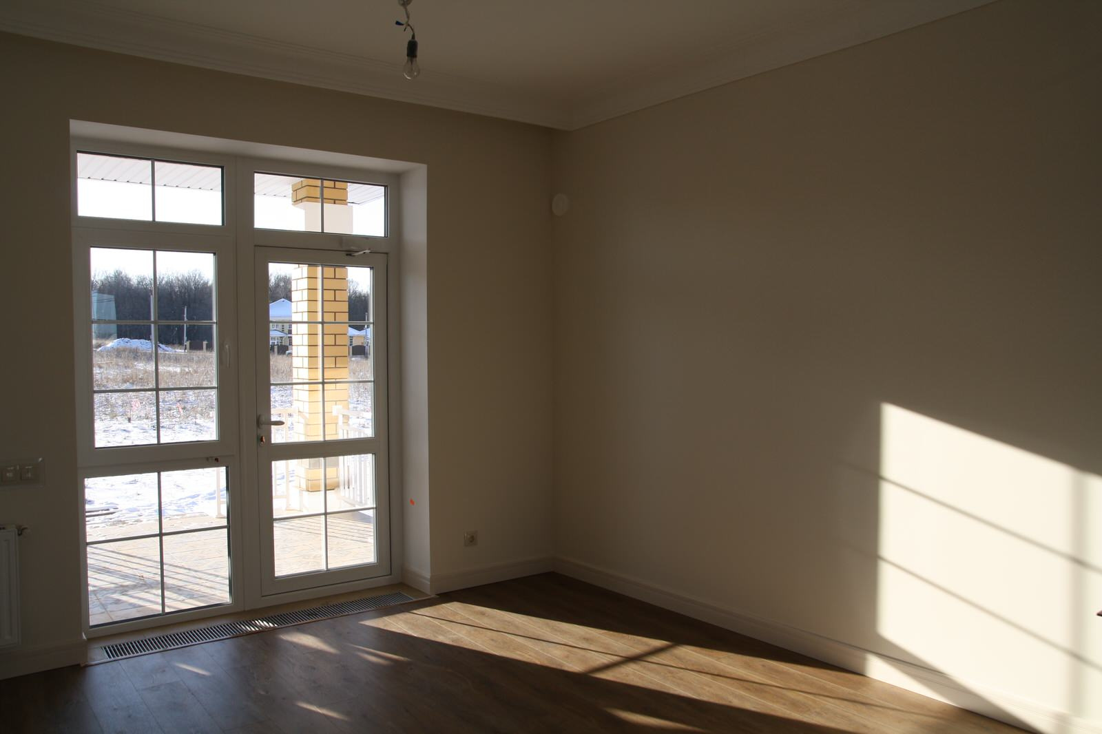 выход в сад