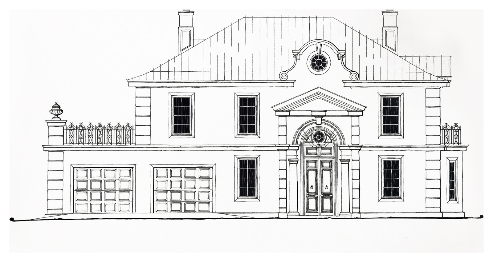 Проект французской классики в условиях существующей планировки