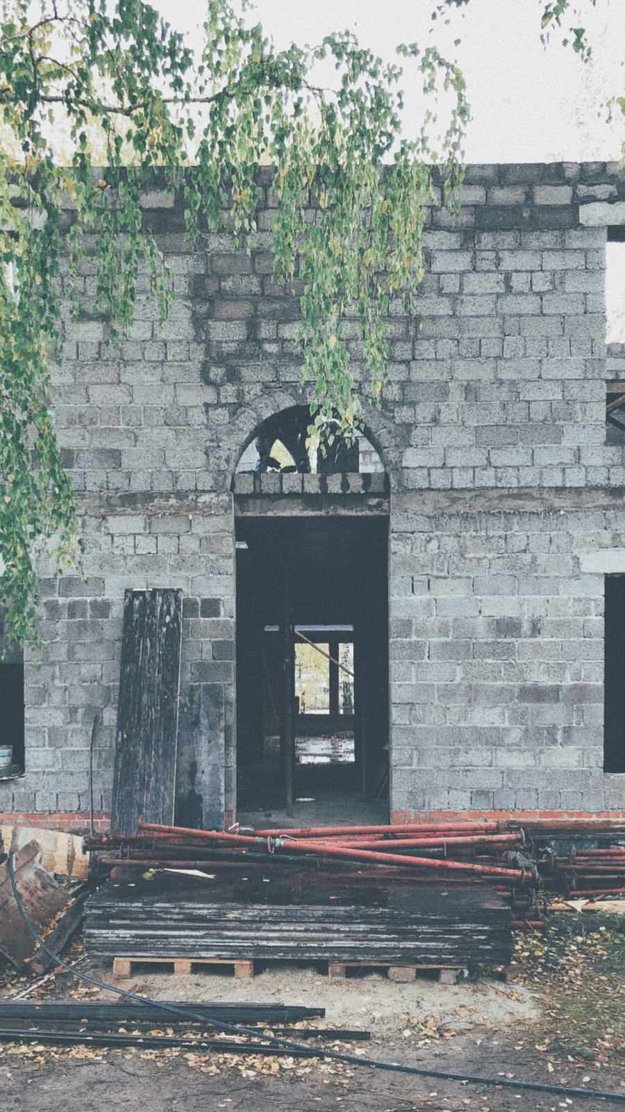 Будущая входная дверь