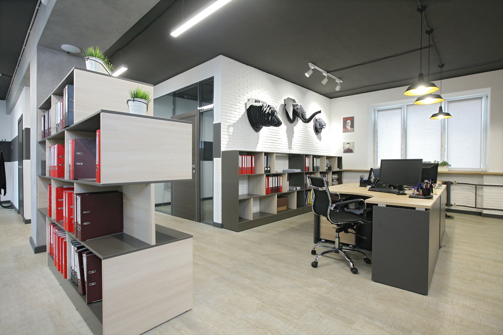 Офисное пространство с open space
