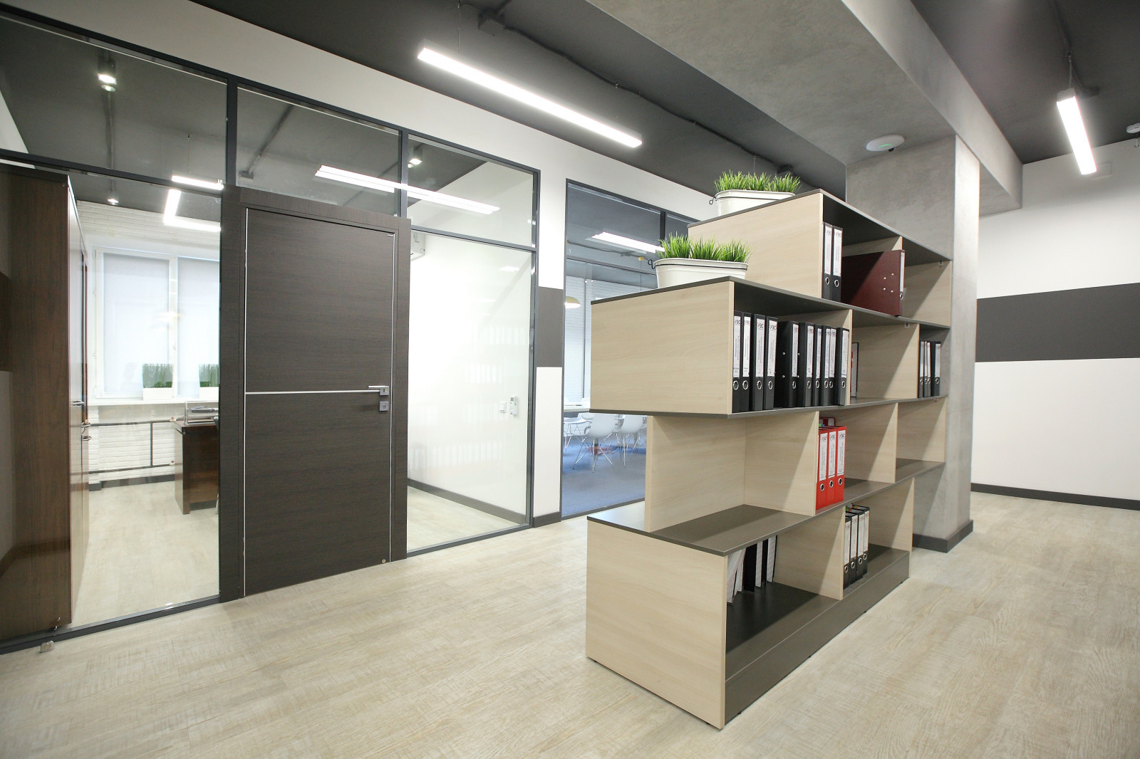 Офисное пространство с open space