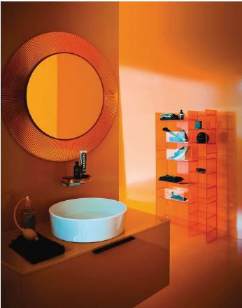 Наполним ванную комнату цветом