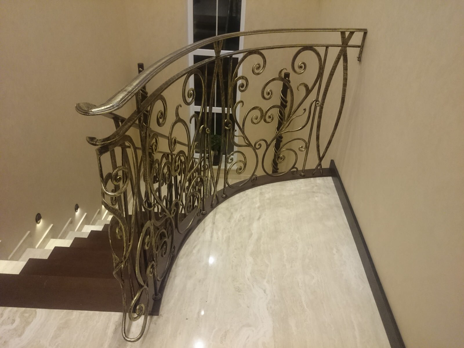 Кованые ограждения в КП Белый Берег