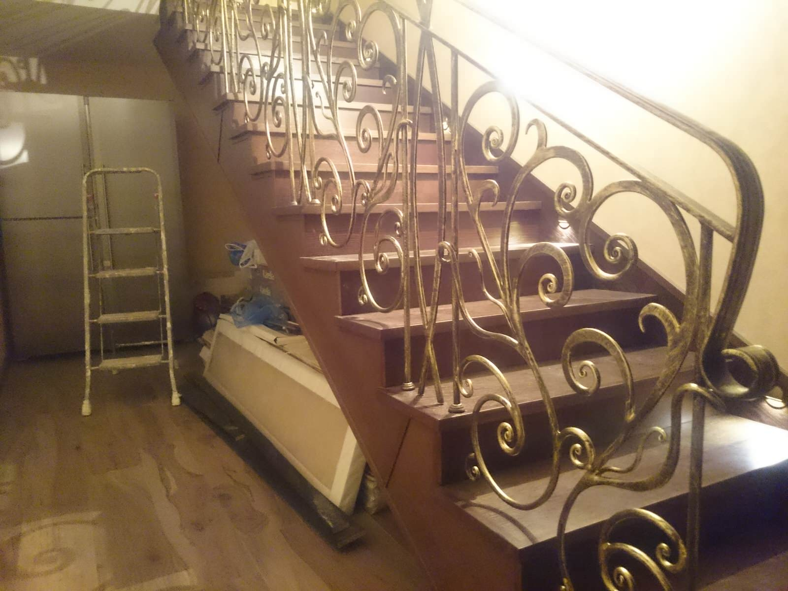 Кованые ограждения в КП Белый Берег