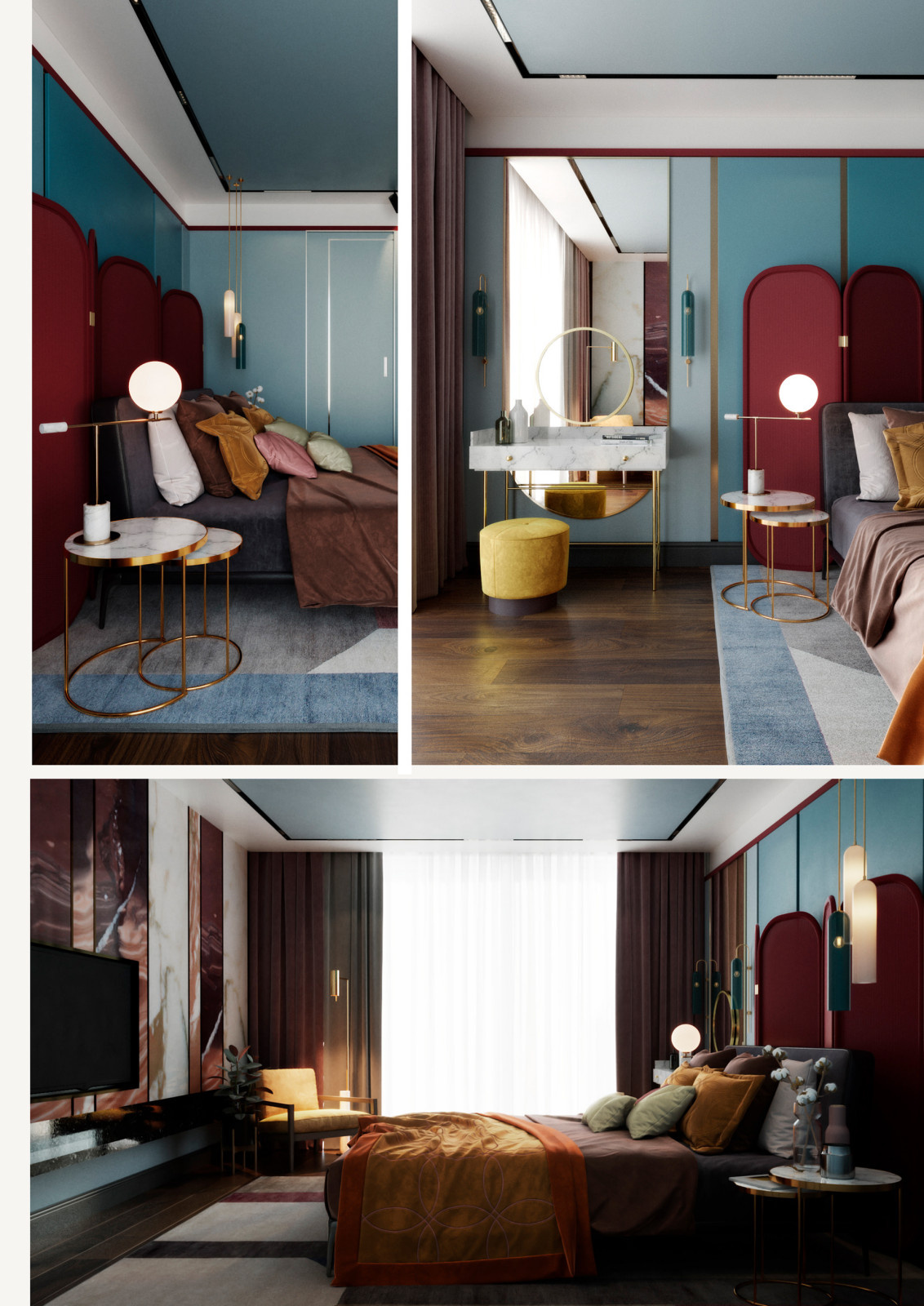 Дизайн проект квартиры на Бытхе, 70 кв м.