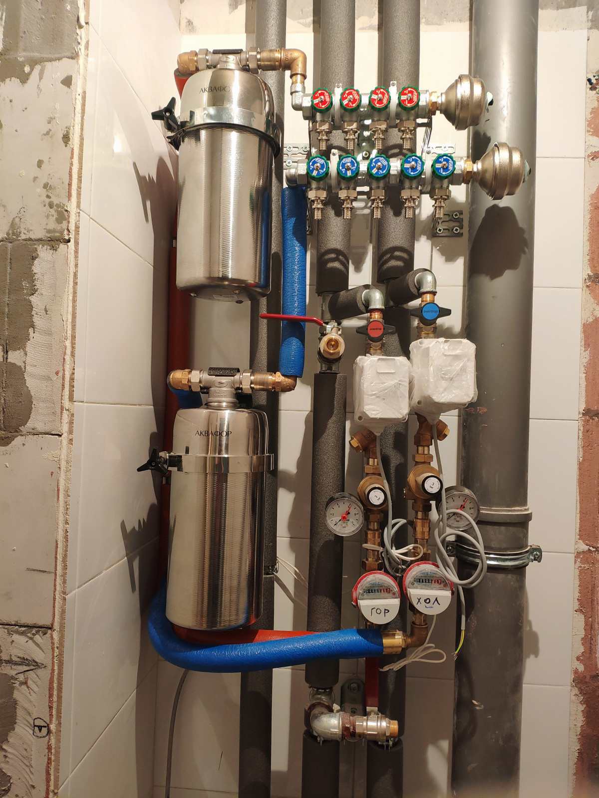 Как выглядит "сердце" водопроводной системы в квартире