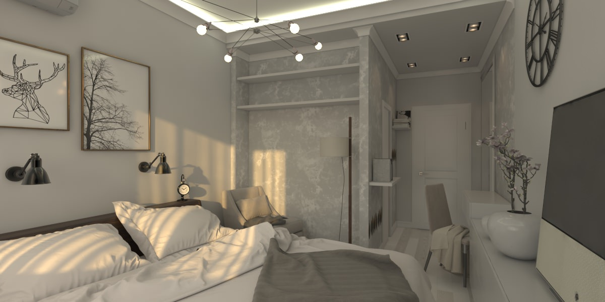 Спальная комната "Зимнее утро".