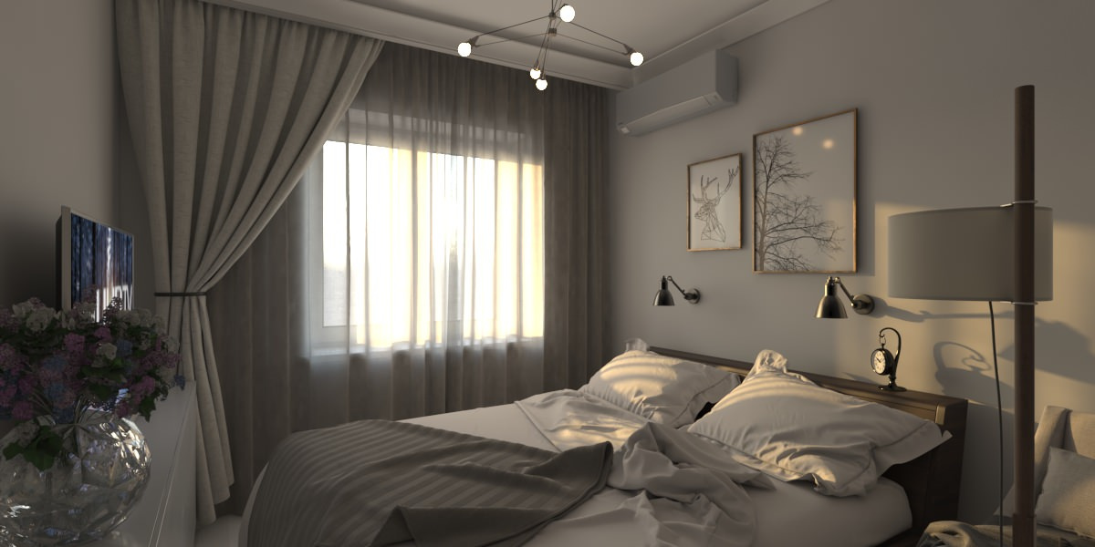 Спальная комната "Зимнее утро".