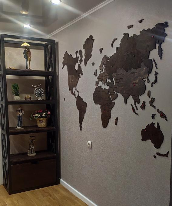 Одноуровневые карты мира