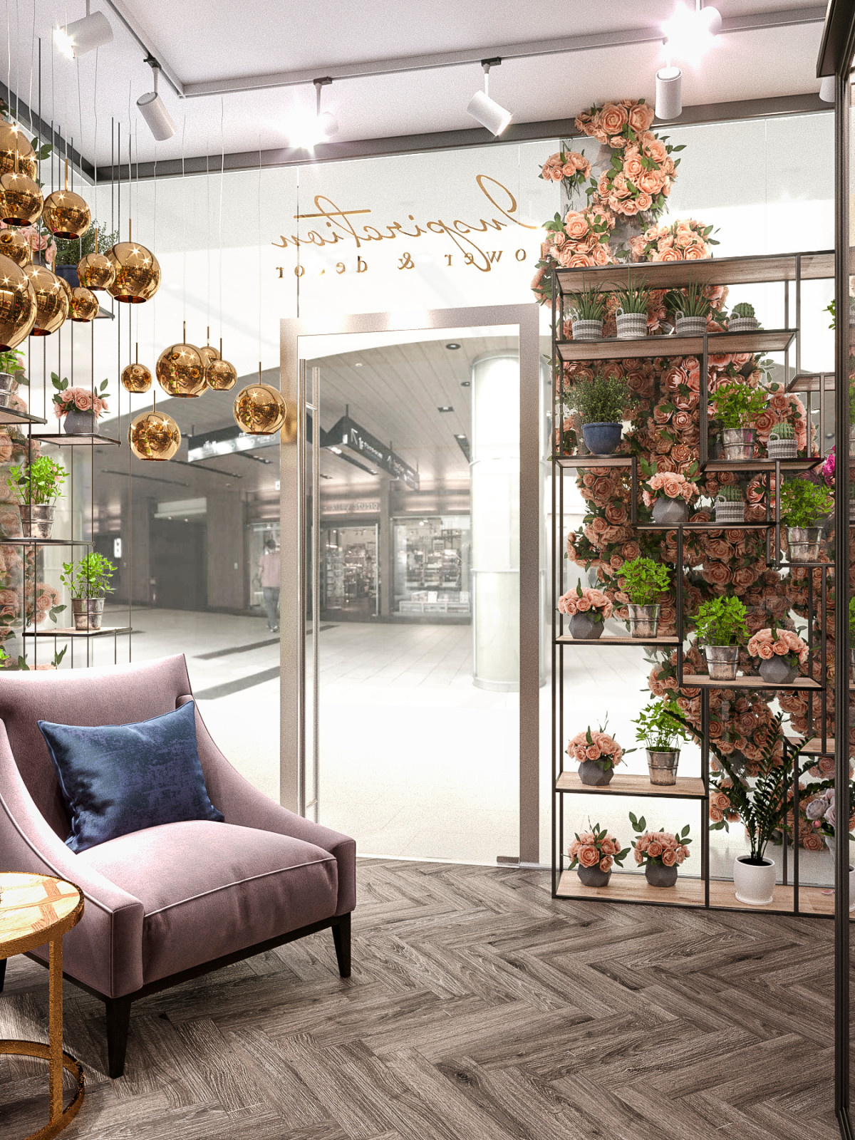 Цветочный магазин, Башня Федерация, 2018