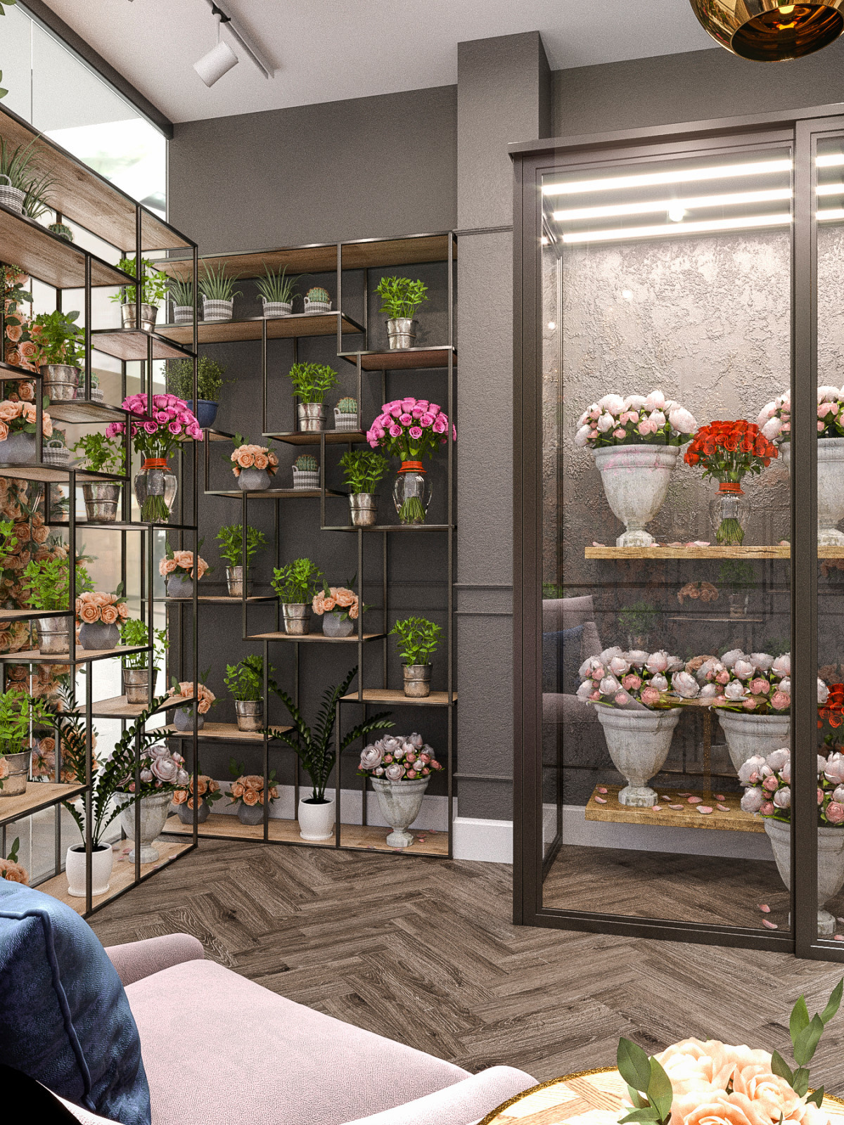 Обложка проекта: Цветочный магазин, Башня Федерация, 2018