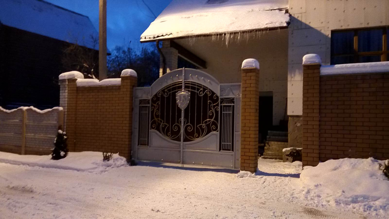 Кованые ворота