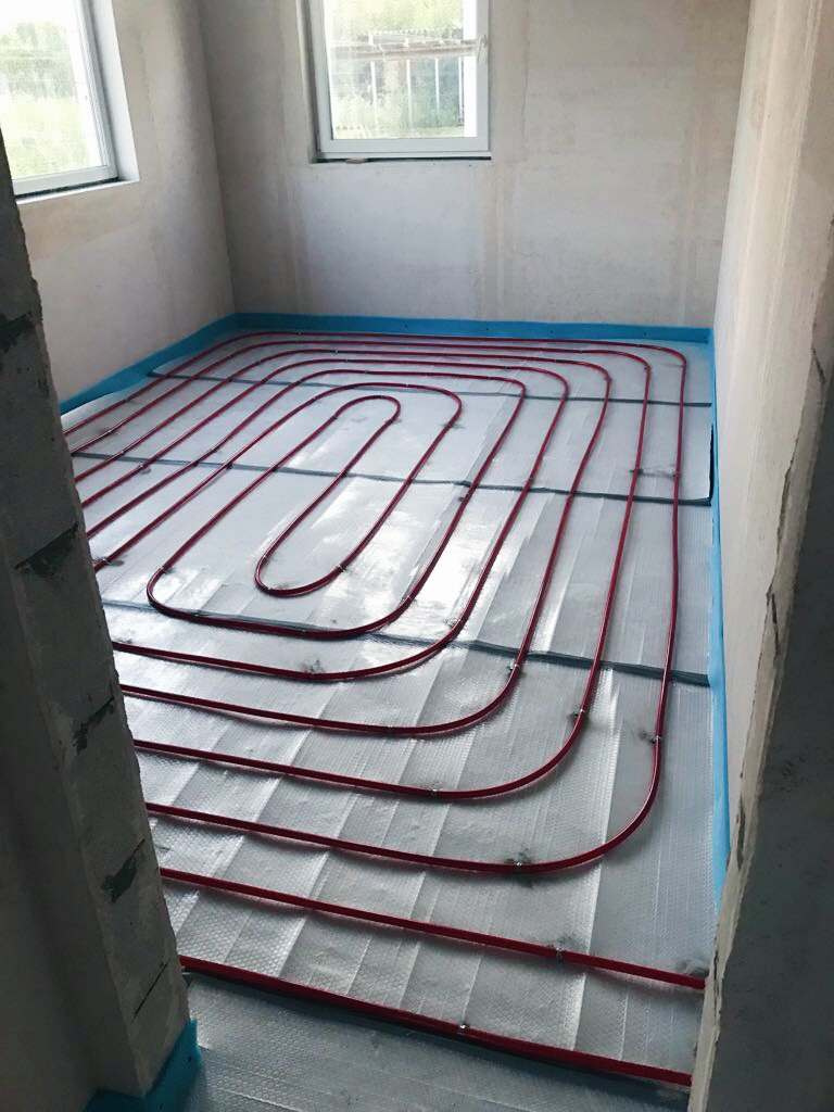 Устройство тёплого пола