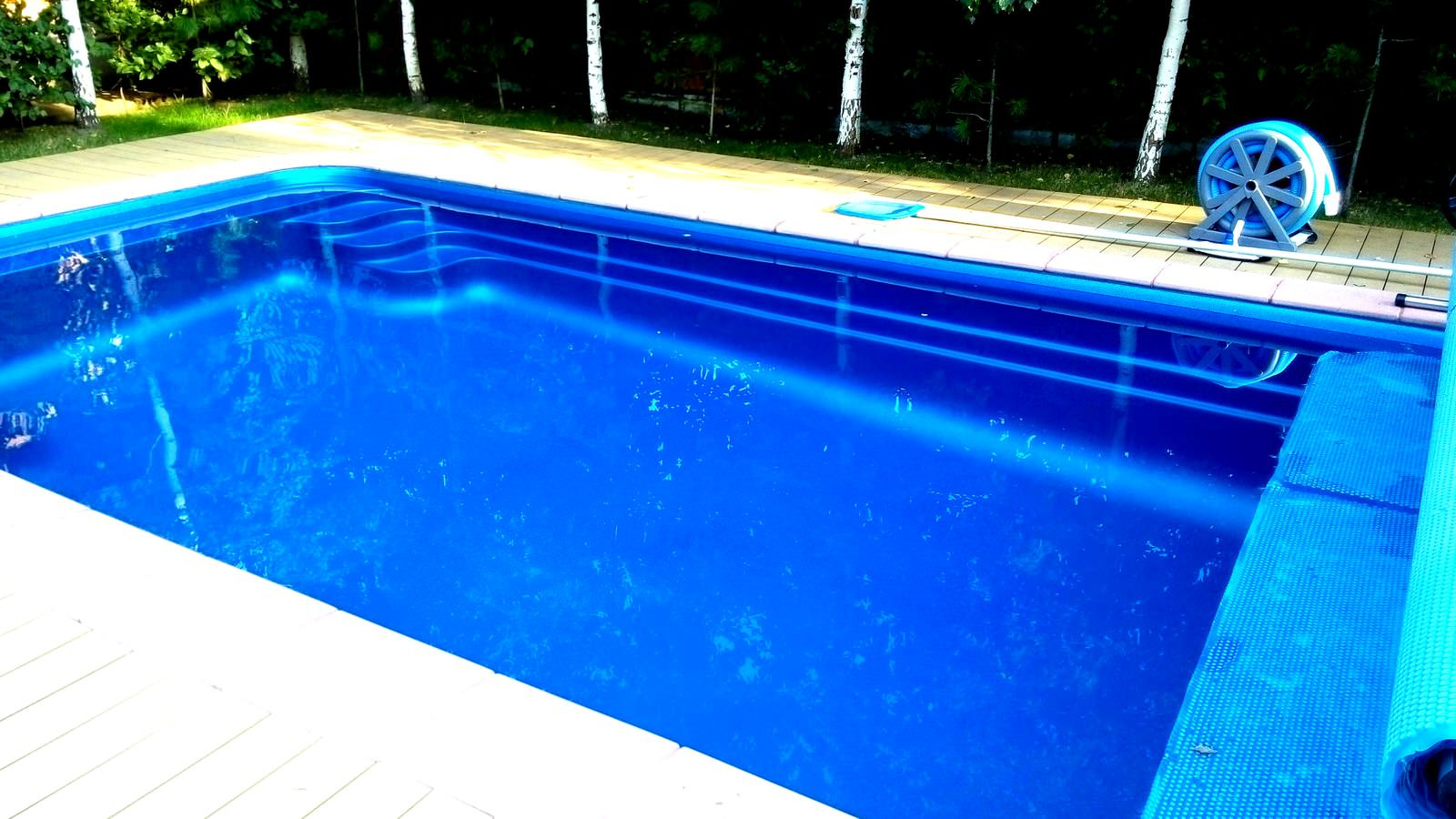 Частный заказ уличного бассейна
