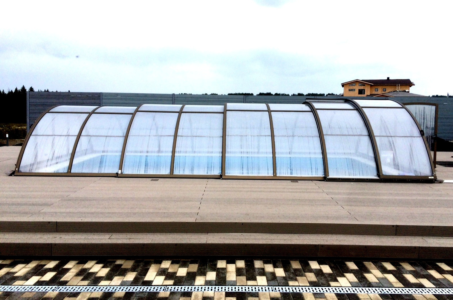 Частный заказ уличного бассейна