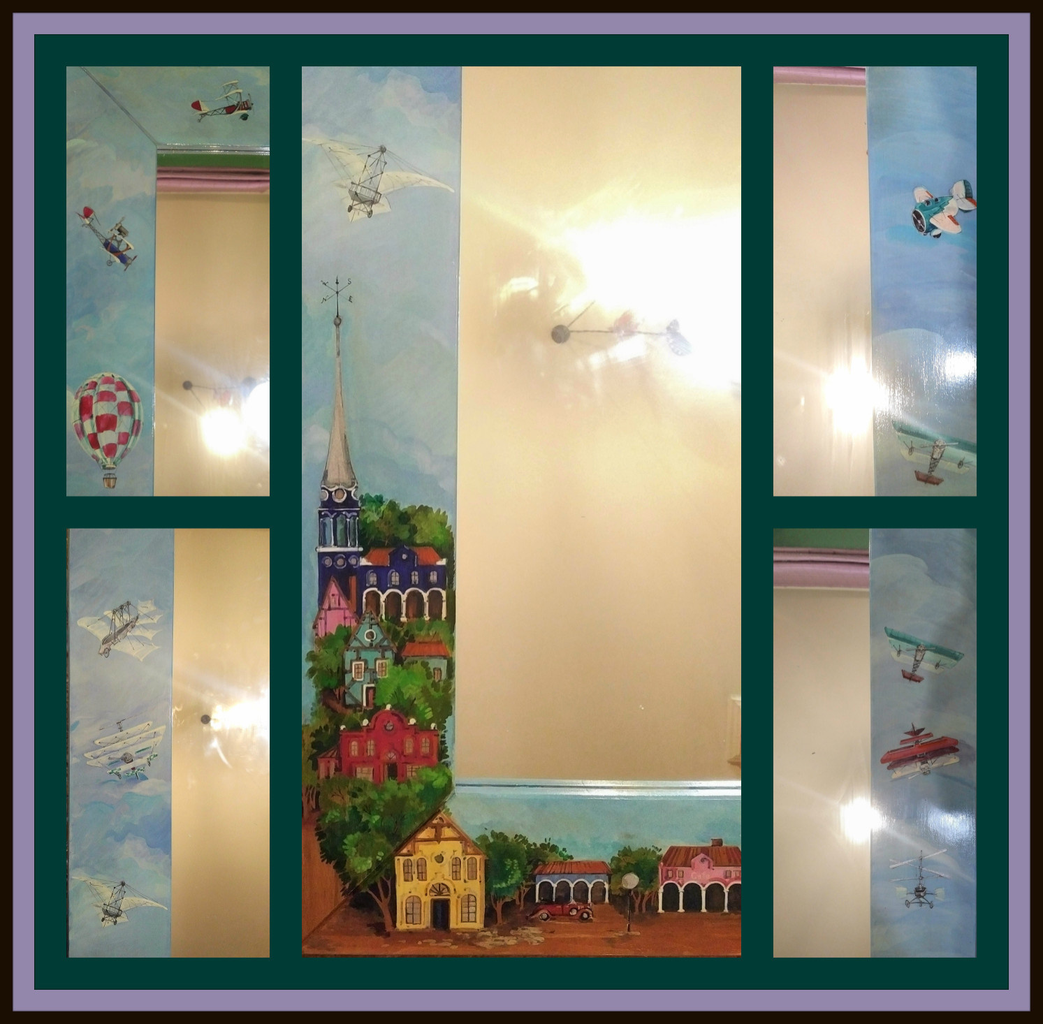 Расписная мебель (отдельные предметы)