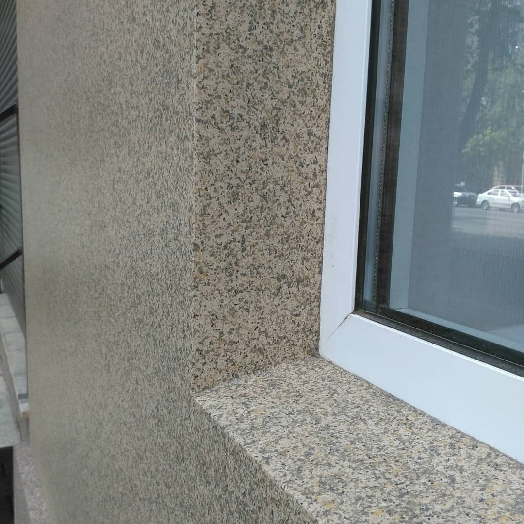 Использование краски "Жидкий гранит"