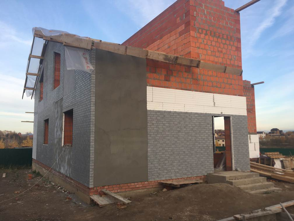 Строительство дома. Рассвет 2019 год.