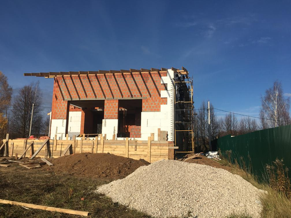 Строительство дома. Рассвет 2019 год.