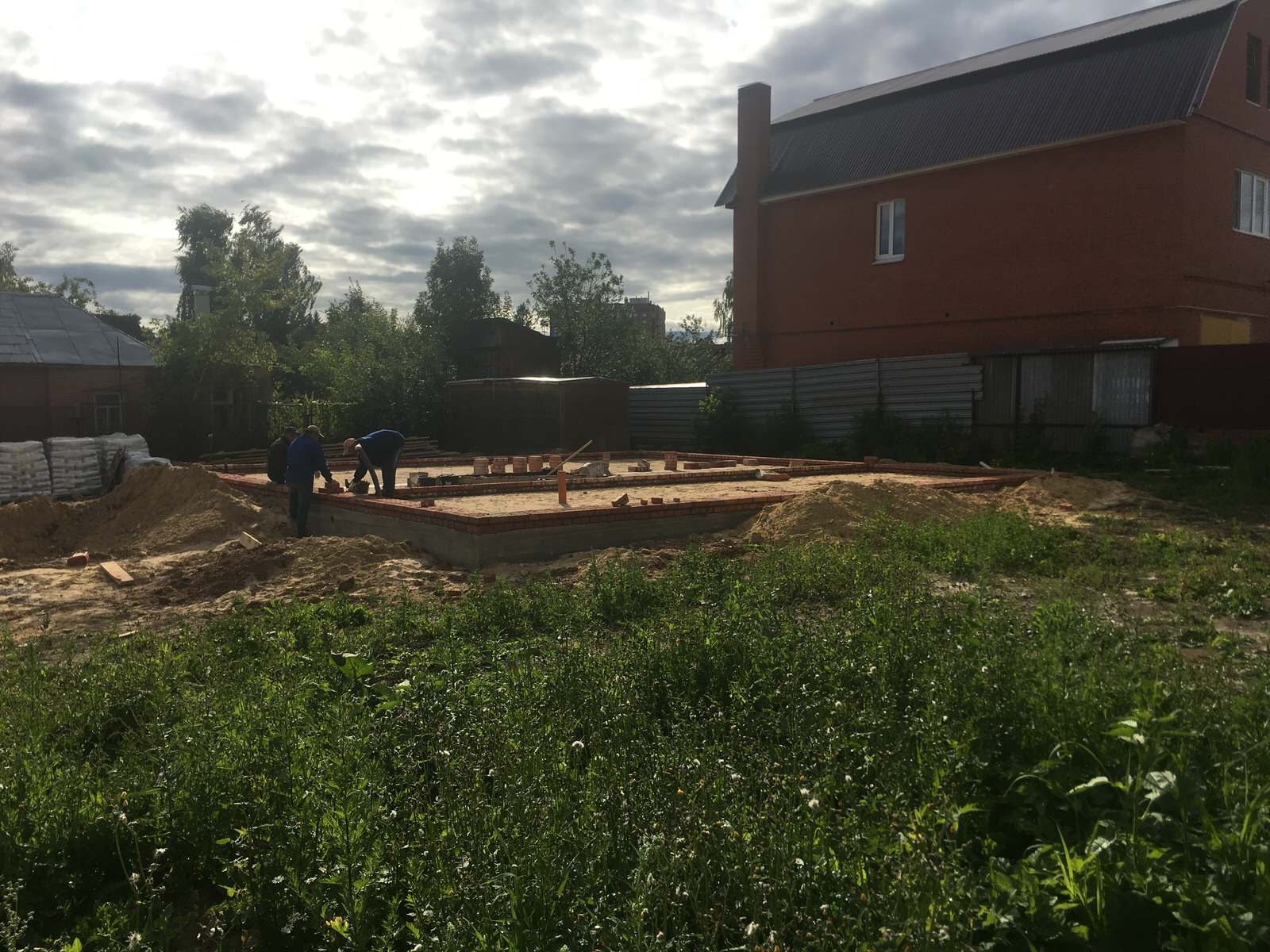 Строительство дома. Комсомольский 2019 год.