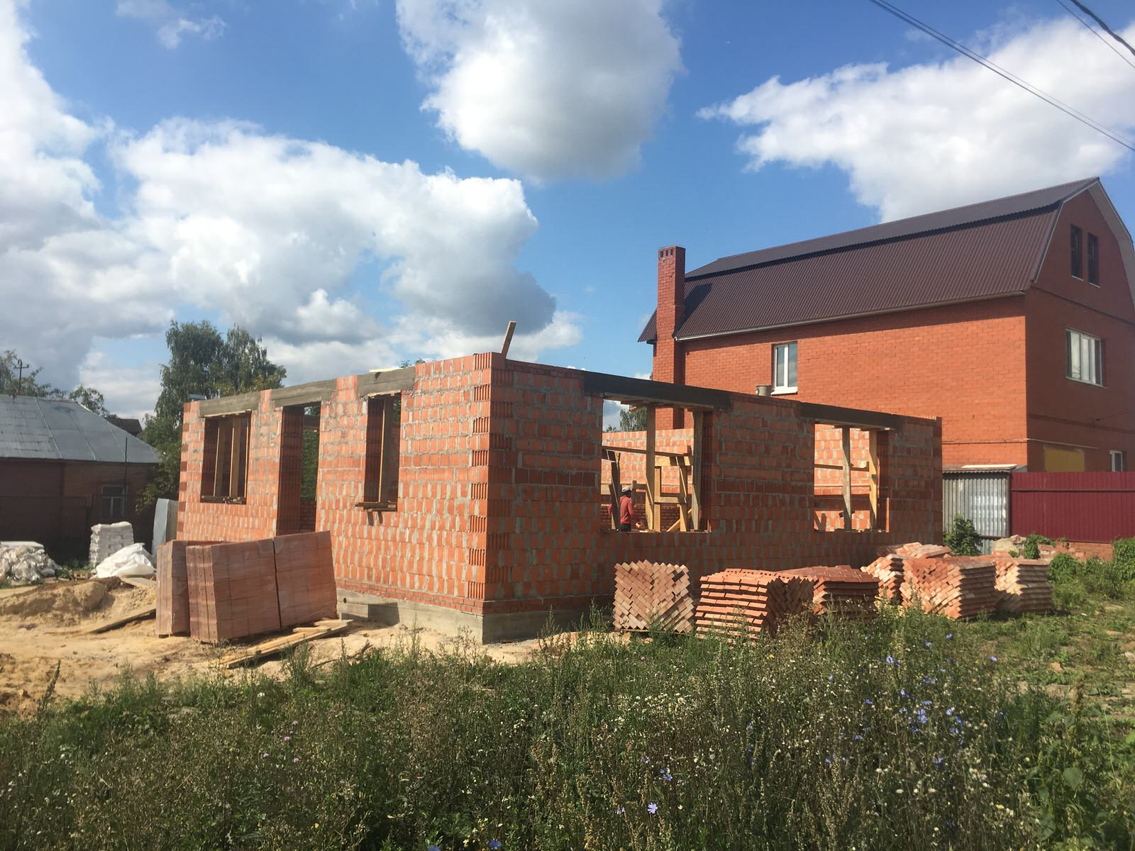 Строительство дома. Комсомольский 2019 год.