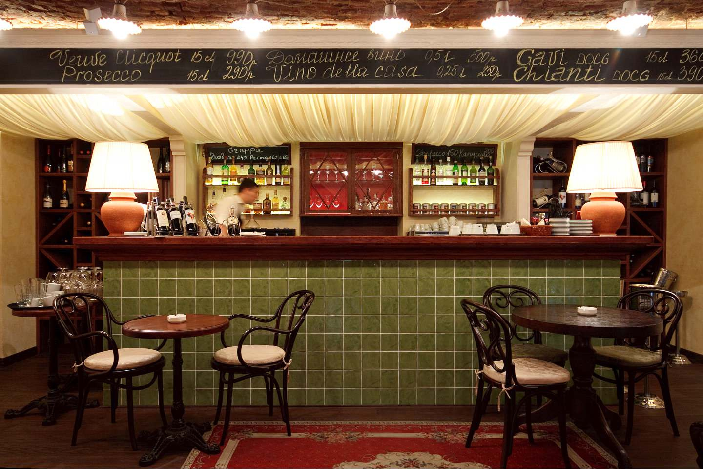 Обложка проекта: Ресторан "Serafino"