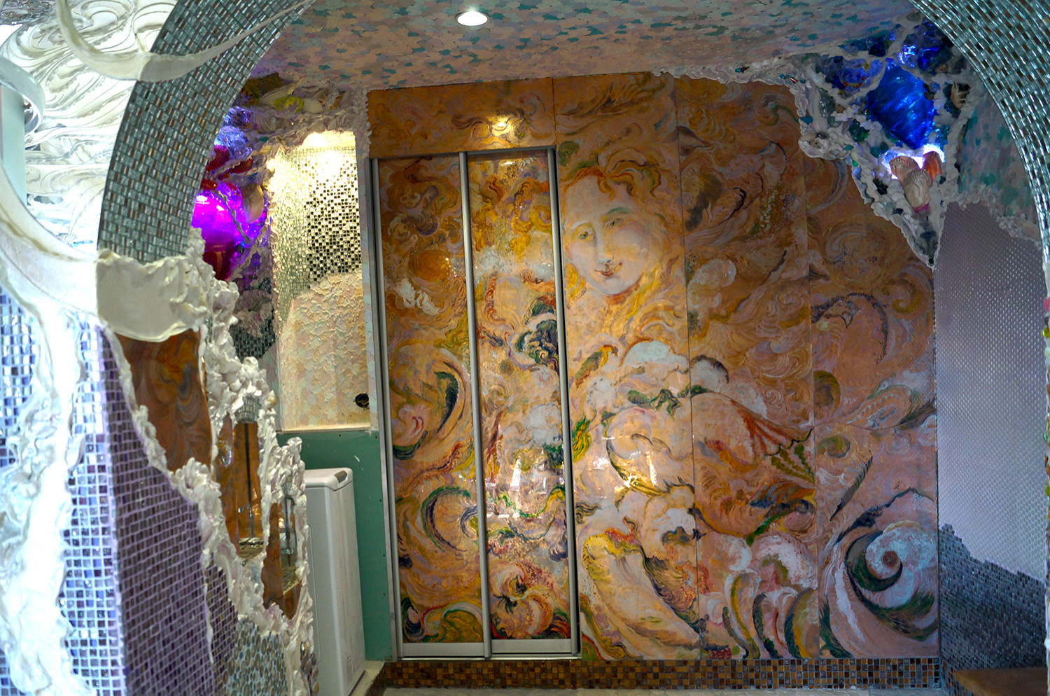 Зеркала витражные,фьюзинговые,эгламизе.