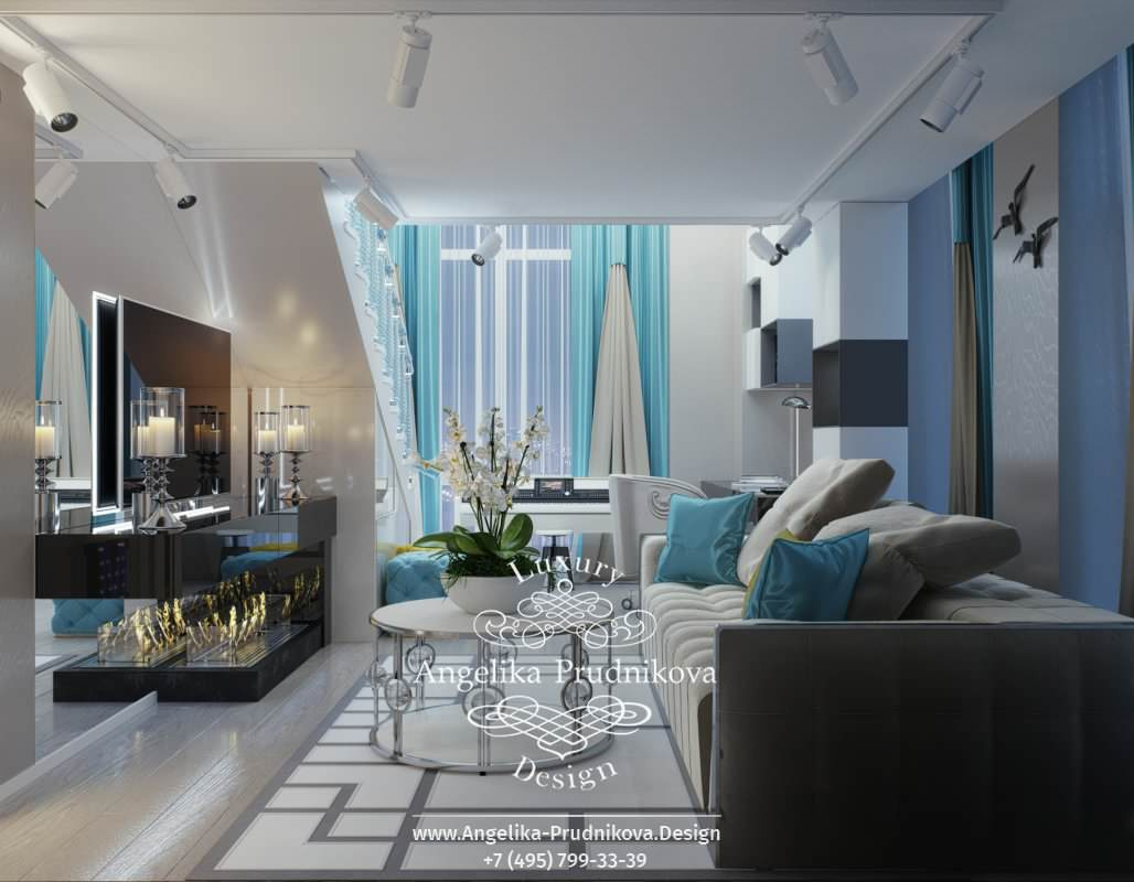 Дизайн-проект интерьера детской спальни в ЖК Art Residence